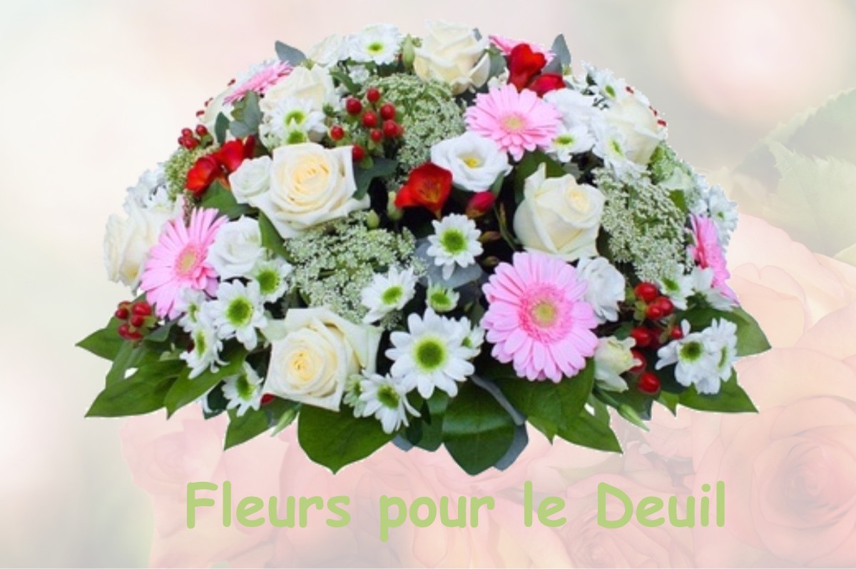 fleurs deuil VALS-PRES-LE-PUY